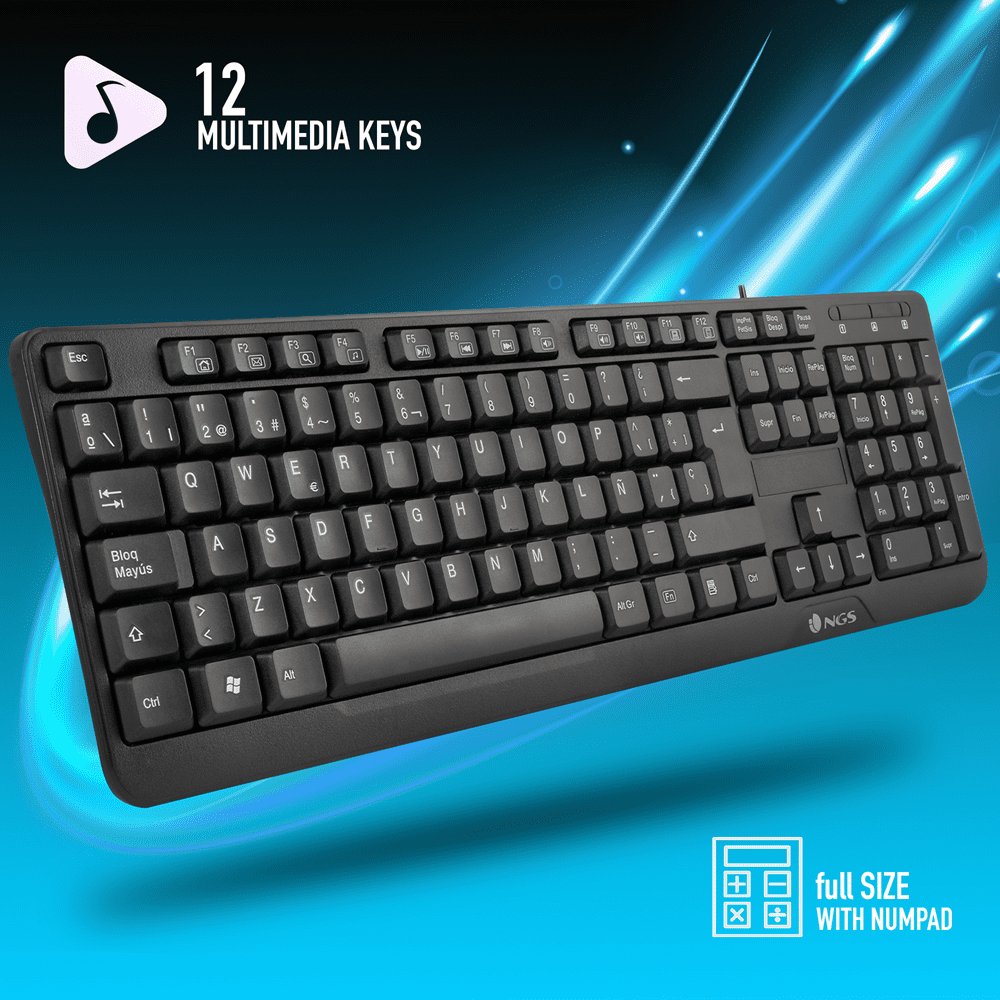 Teclado Ngs Multimedia W/12 Funkyv3 - Image 3