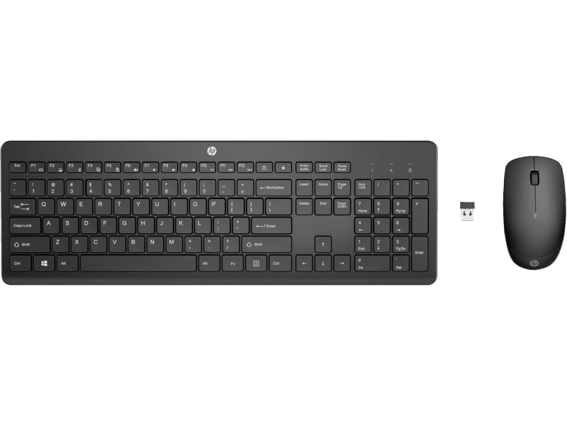 Teclado+Mouse Hp Wifi 235 Preto