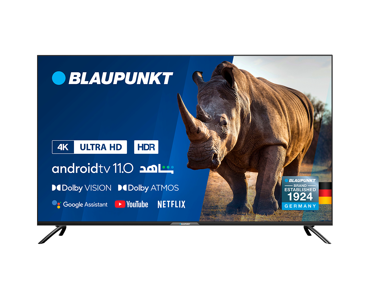 TV 55" LED BLAUPUNKT 4K UHD GOOGLE TV