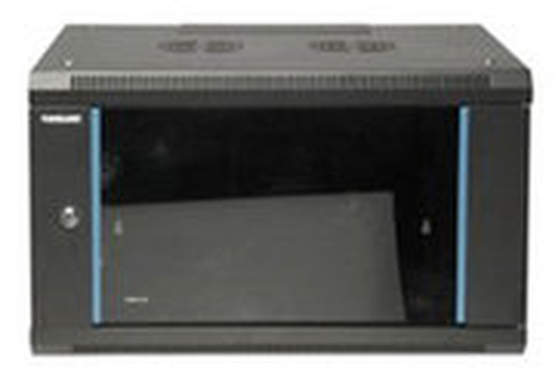 ARMARIO 09U 600X450 INT 19" AÇO PRETO