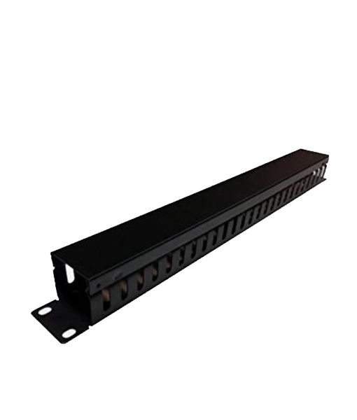 PASSACABO 1U 19" INTELLINET PRETO