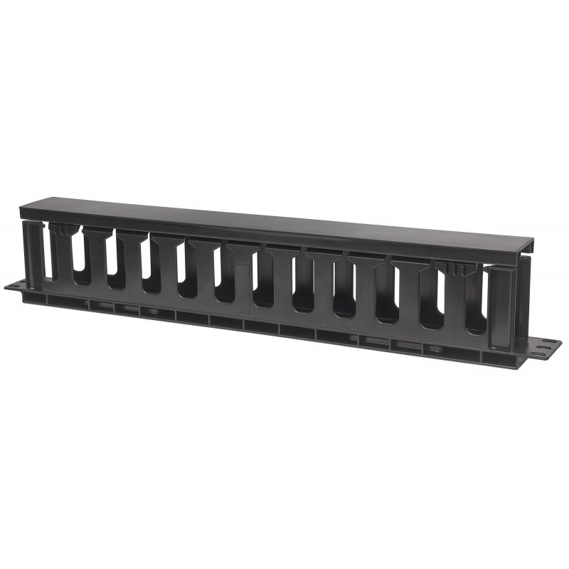 PASSACABO 1U DLINK 19" METAL RINGS PRETO