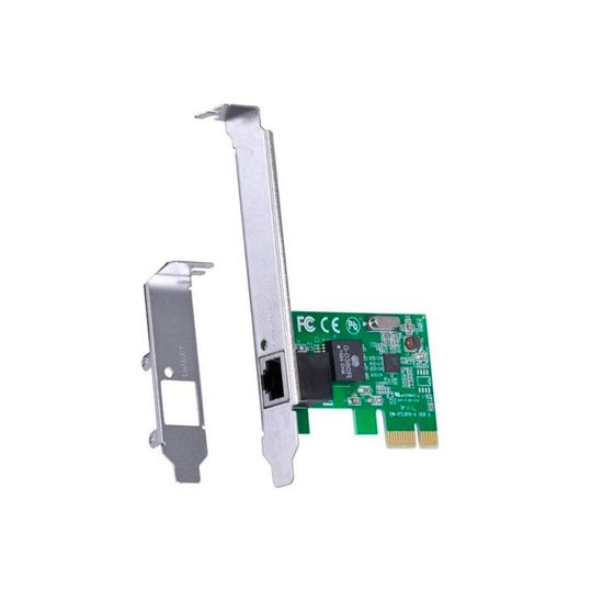 PLACA DE REDE EWENT PCI-E 10/100/1000 MBPS + SUP. BAIXO PERFIL