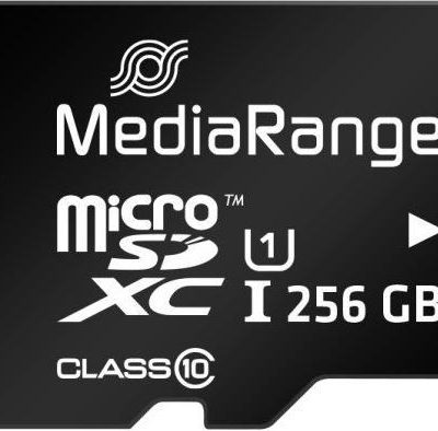 Imagem ilustrativa - Cartão microSDXC 256GB com adaptador SD