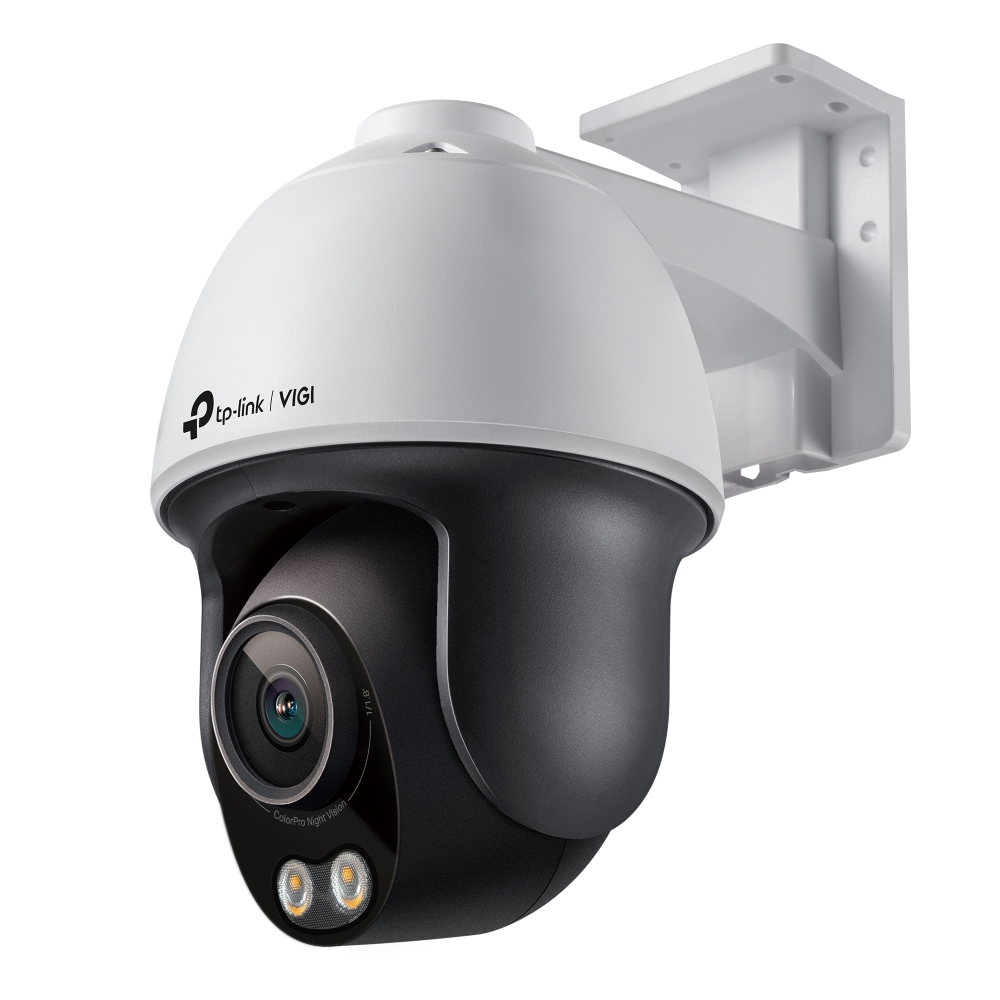 CAM TP-LINK VIGI OUTDOOR 4MP NIGHT-PIERCING COLOR VISION PAN/TILT NETWORK 4MM