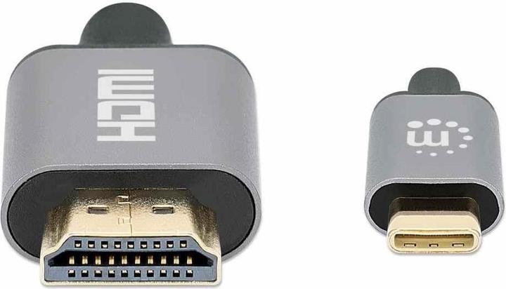 Cabo USB-C para HDMI Manhattan 1m