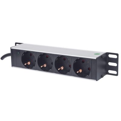 PDU Intellinet 714020 de 10 polegadas com 4 tomadas schuko