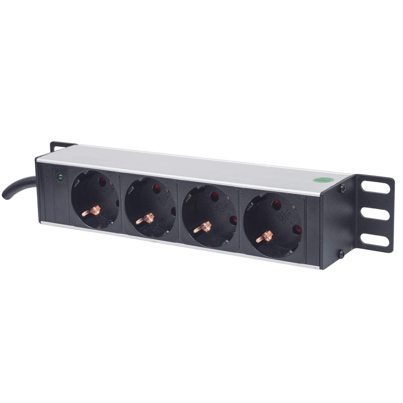 PDU Intellinet 714020 de 10 polegadas com 4 tomadas schuko