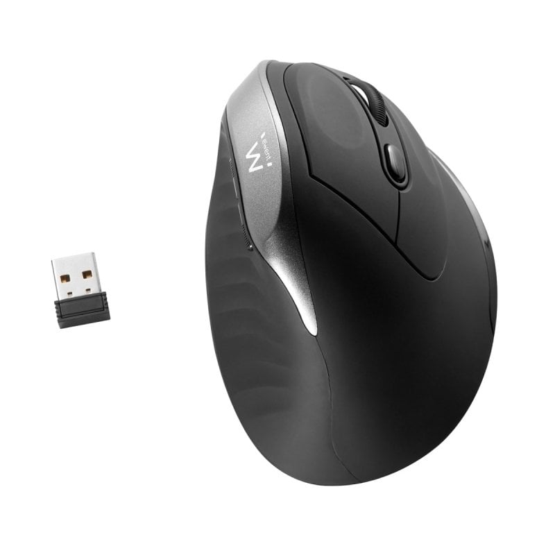 Rato vertical ergonómico sem fios Ewent 2400 DPI