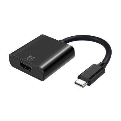 Imagem ilustrativa - Adaptador USB-C para HDMI preto