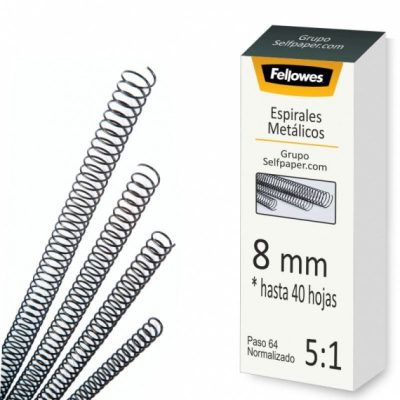 Imagem ilustrativa - Argolas metálicas de encadernação pretas