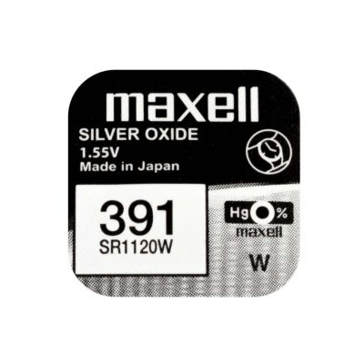 Pilha de relógio Maxell SR1120W 391