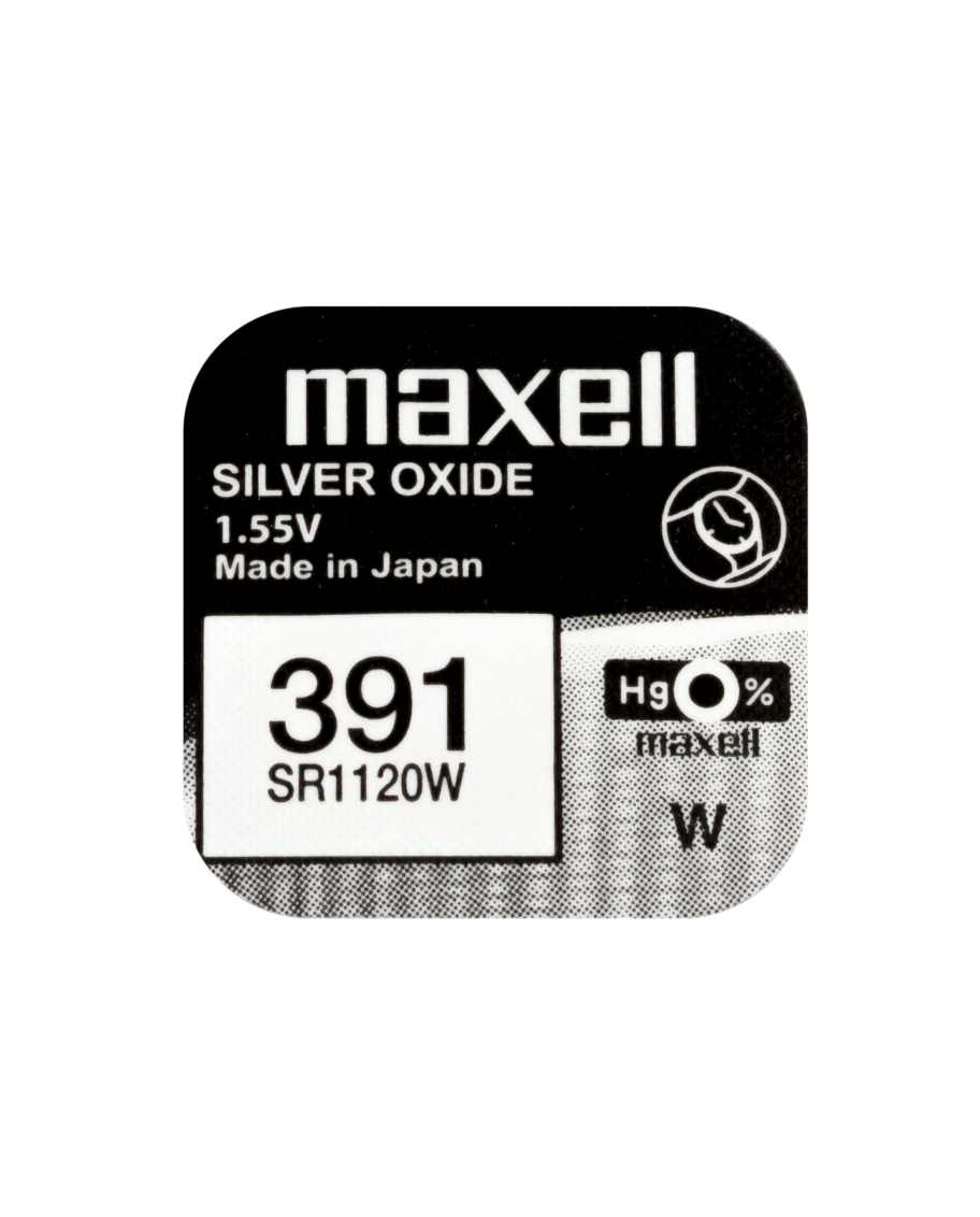 Pilha de relógio Maxell SR1120W 391