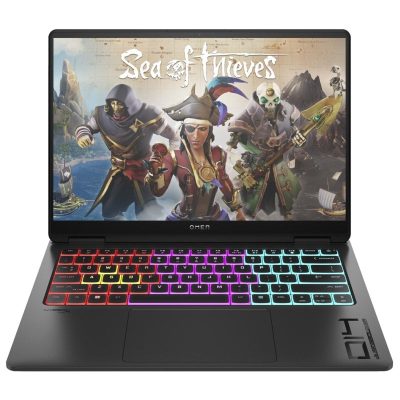 Portátil HP OMEN Transcend 14 preto com ecrã 2.8K OLED