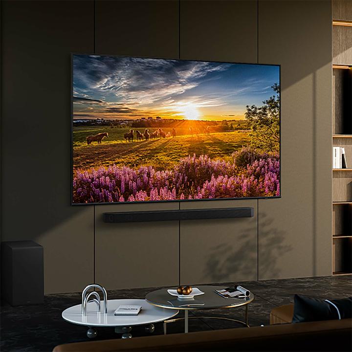 Televisor Samsung QLED 4K QE50Q60DAU de 50 polegadas