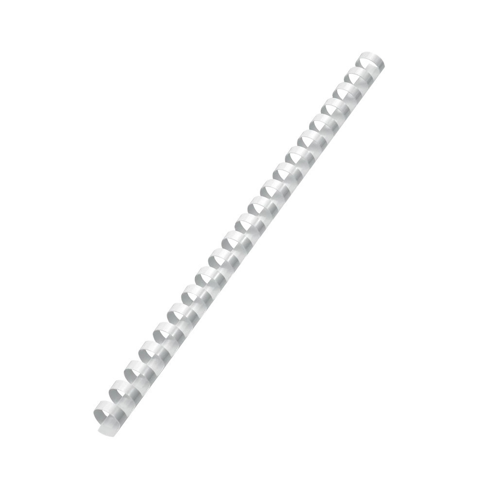 Imagem ilustrativa - Argolas plásticas de encadernação 14 mm brancas