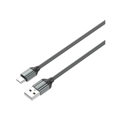 Imagem ilustrativa - Cabo LDNIO USB-A para USB-C 2 m cinzento