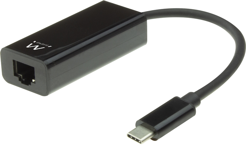 ADAPT EWENT USB-C PARA RJ45 GIGABIT PRETO