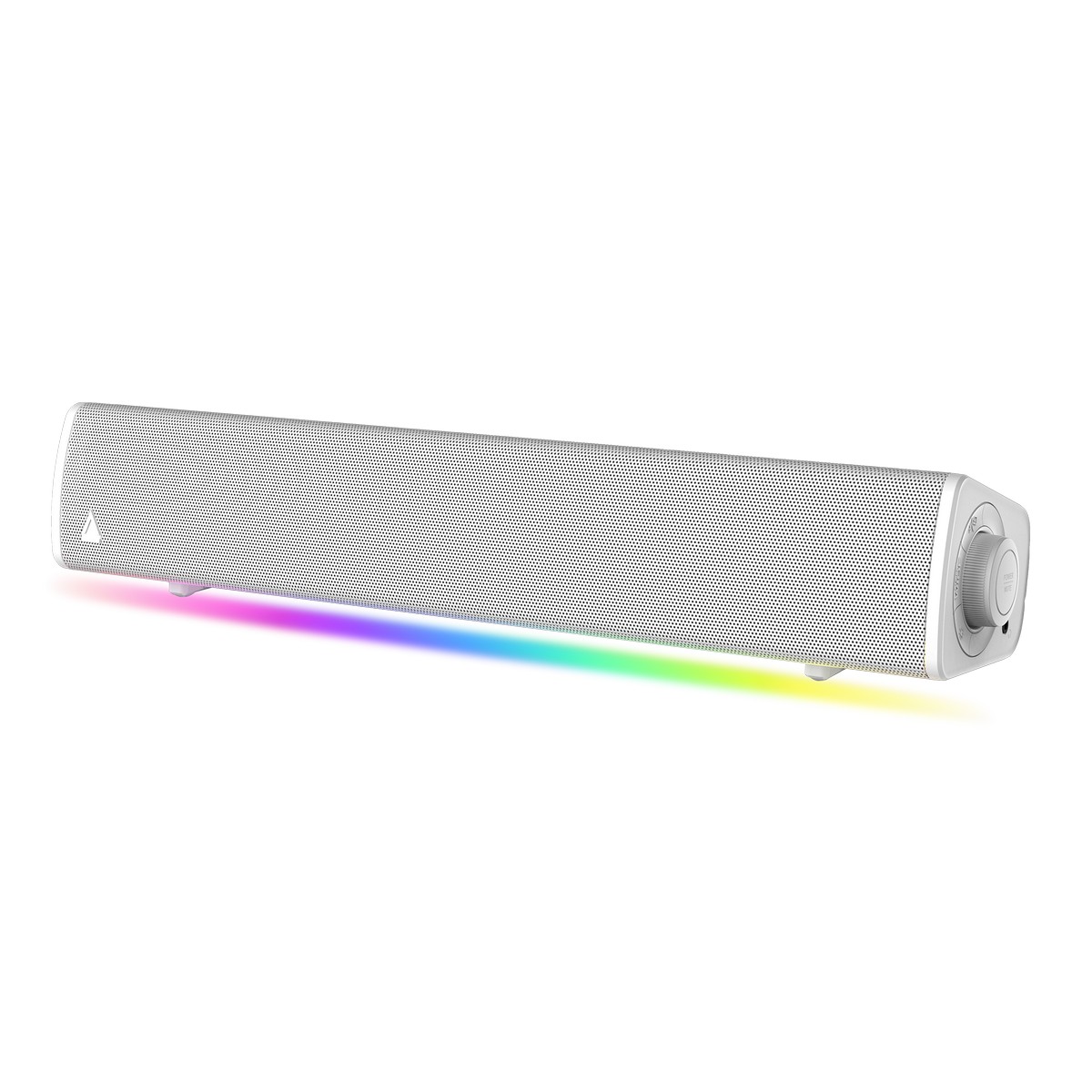 BARRA DE SOM CREATIVE SOUND BLASTER GS3 2.0 SOUNDBAR RGB 12W RMS BT/USB-C BRANCO