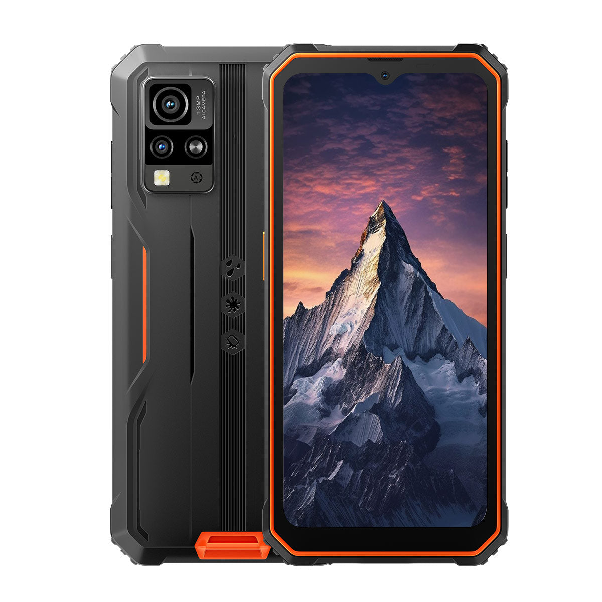 Smartphone Blackview Bv4800 Pro 4Gb+128Gb Laranja