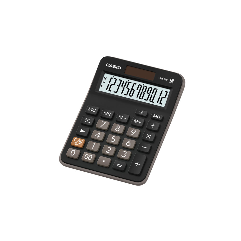 MAQ CALC. SECRET. CASIO MX12B-W