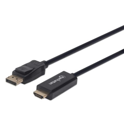 Cabo DisplayPort para HDMI Manhattan 1.8m