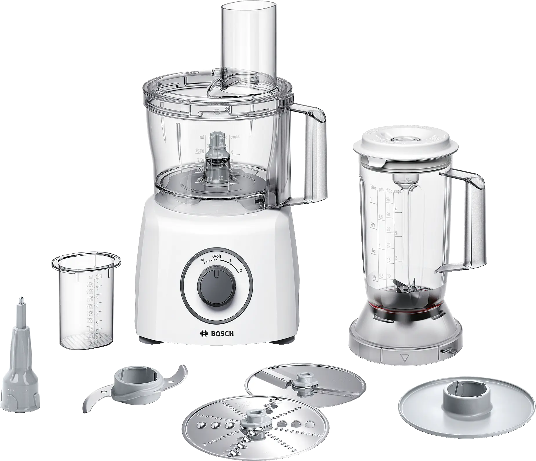 PD PROCESSADOR DE ALIMENTOS BOSCH MULTITALENT 3 800 W BRANCO