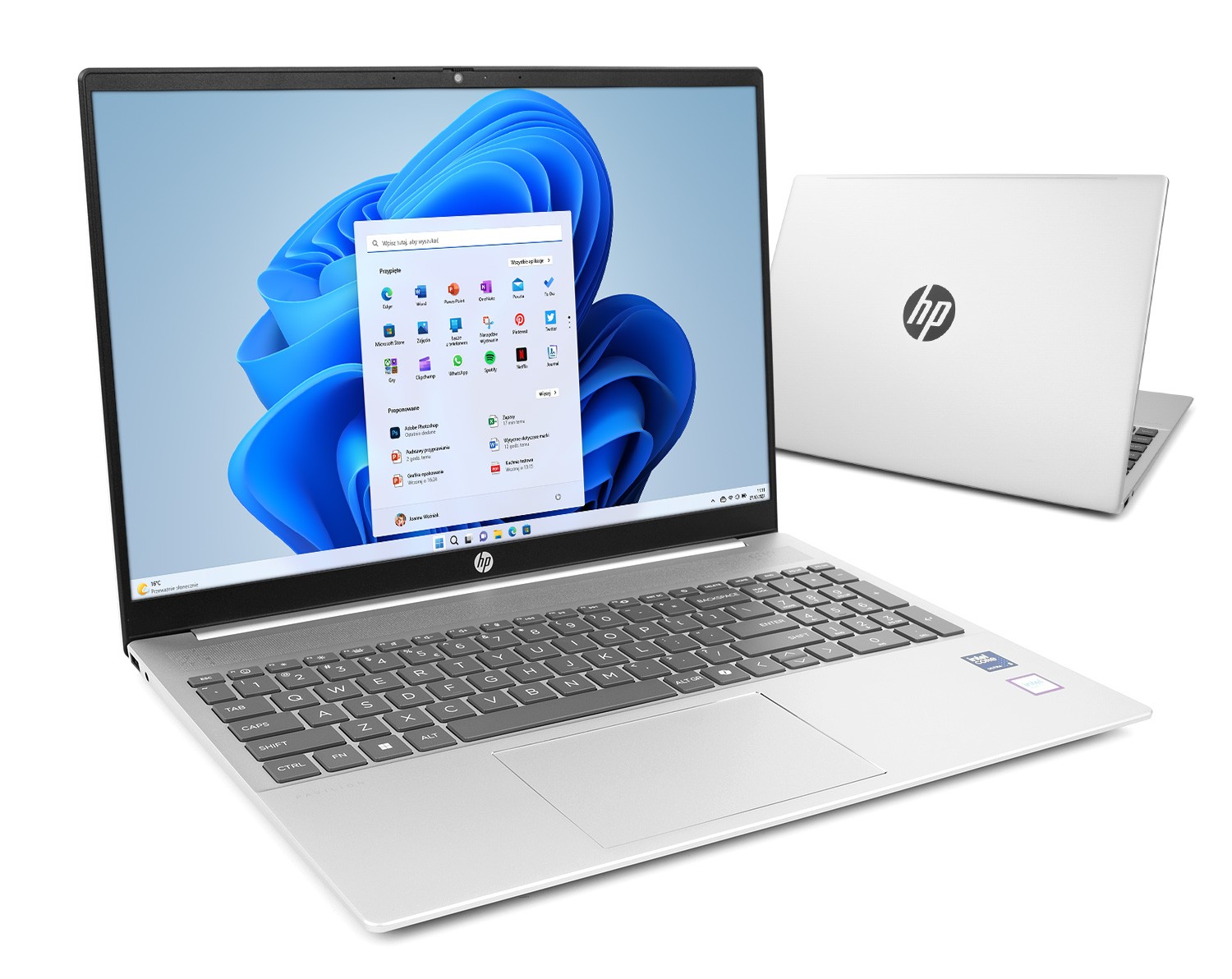 Portátil HP Pavilion 16 prateado