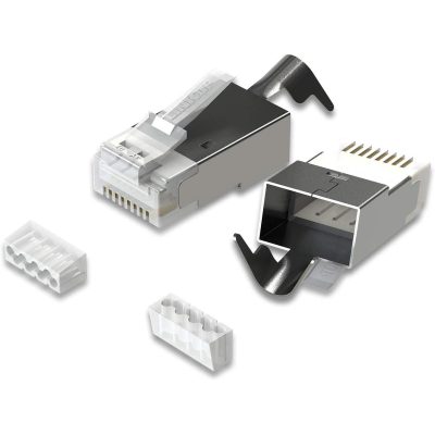 Fichas RJ45 Cat6A FTP blindadas D-Link