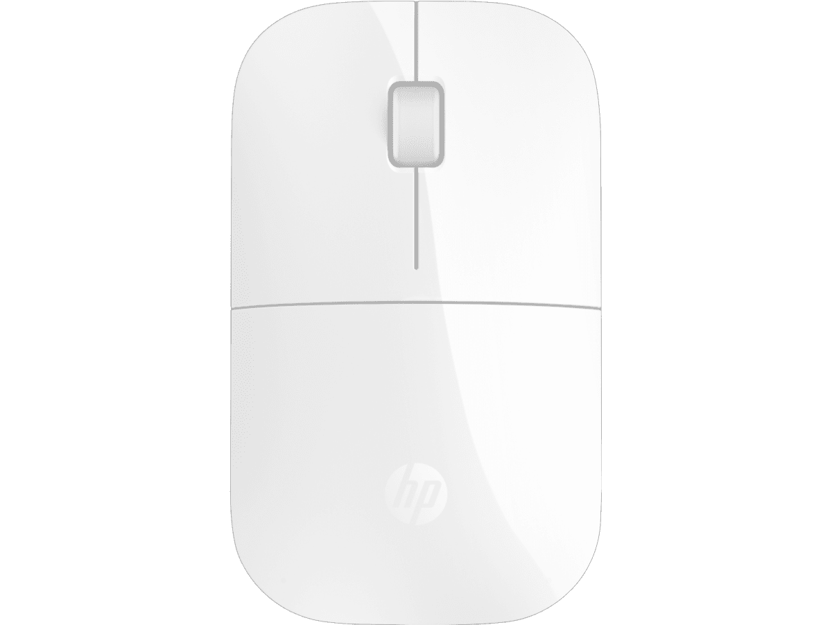 MOUSE HP Z3700 ULTRA FINO AMBIDESTRO 1200DPI WIRELESS BRANCO