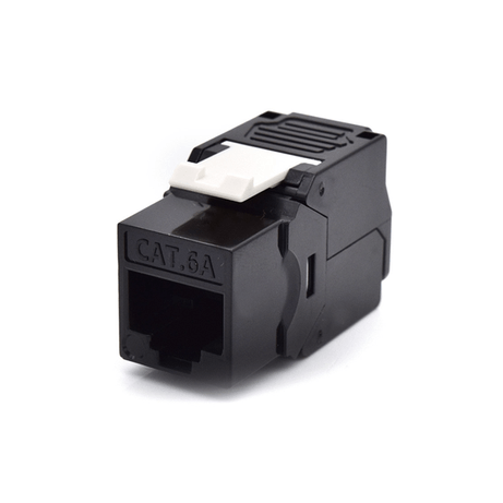 Keystone WP Cat6A UTP preto WPC-KEY-6AUP-TL/BL