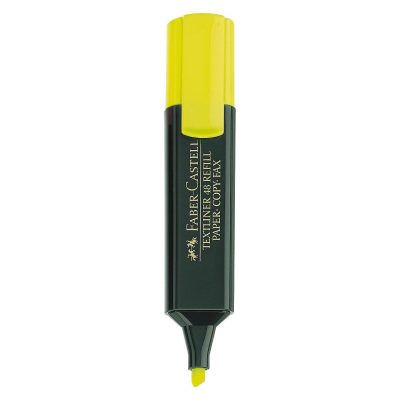 Marcador Faber-Castell Textliner 48 amarelo