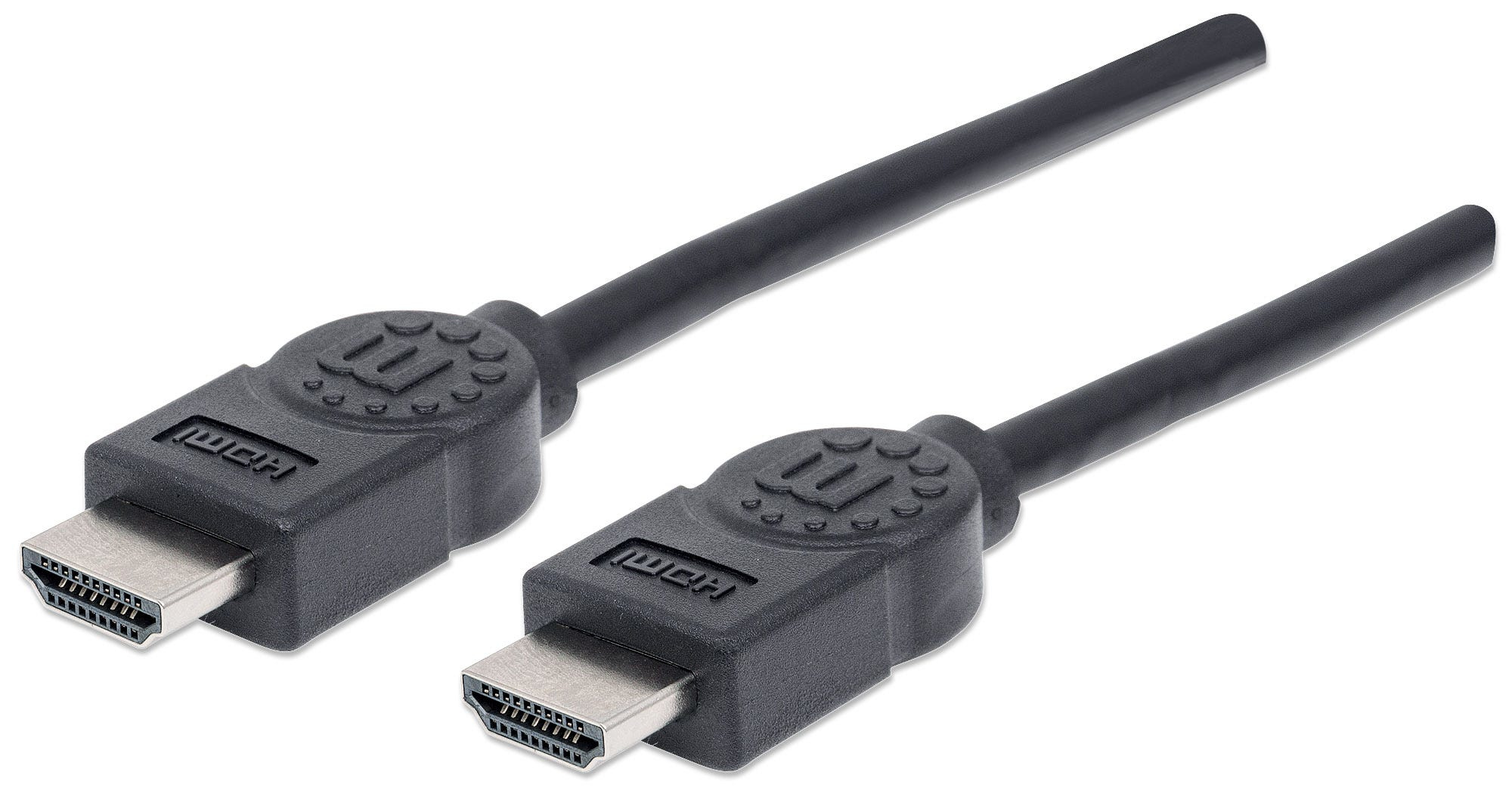 CABO HDMI (M) PARA HDMI (M) 1.8MT 4K 30HZ MANHATTAN PRETO