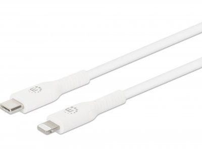 Cabo Manhattan USB-C para Lightning 2 m branco