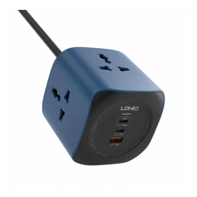 Imagem ilustrativa - Tomada cubo LDNIO 6 em 1