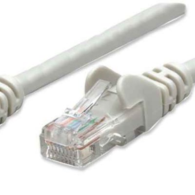 Cabo de rede Intellinet Cat6 U/UTP 5 m cinzento