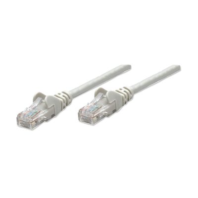 Cabo de rede Intellinet Cat6 U/UTP 1 m cinzento