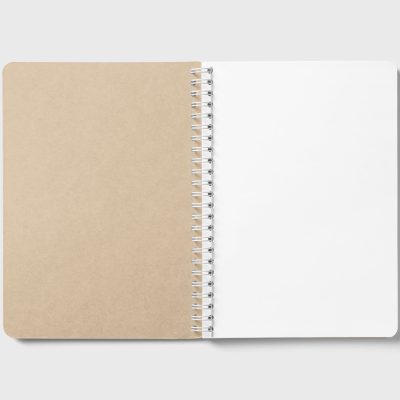 Imagem ilustrativa - caderno espiral