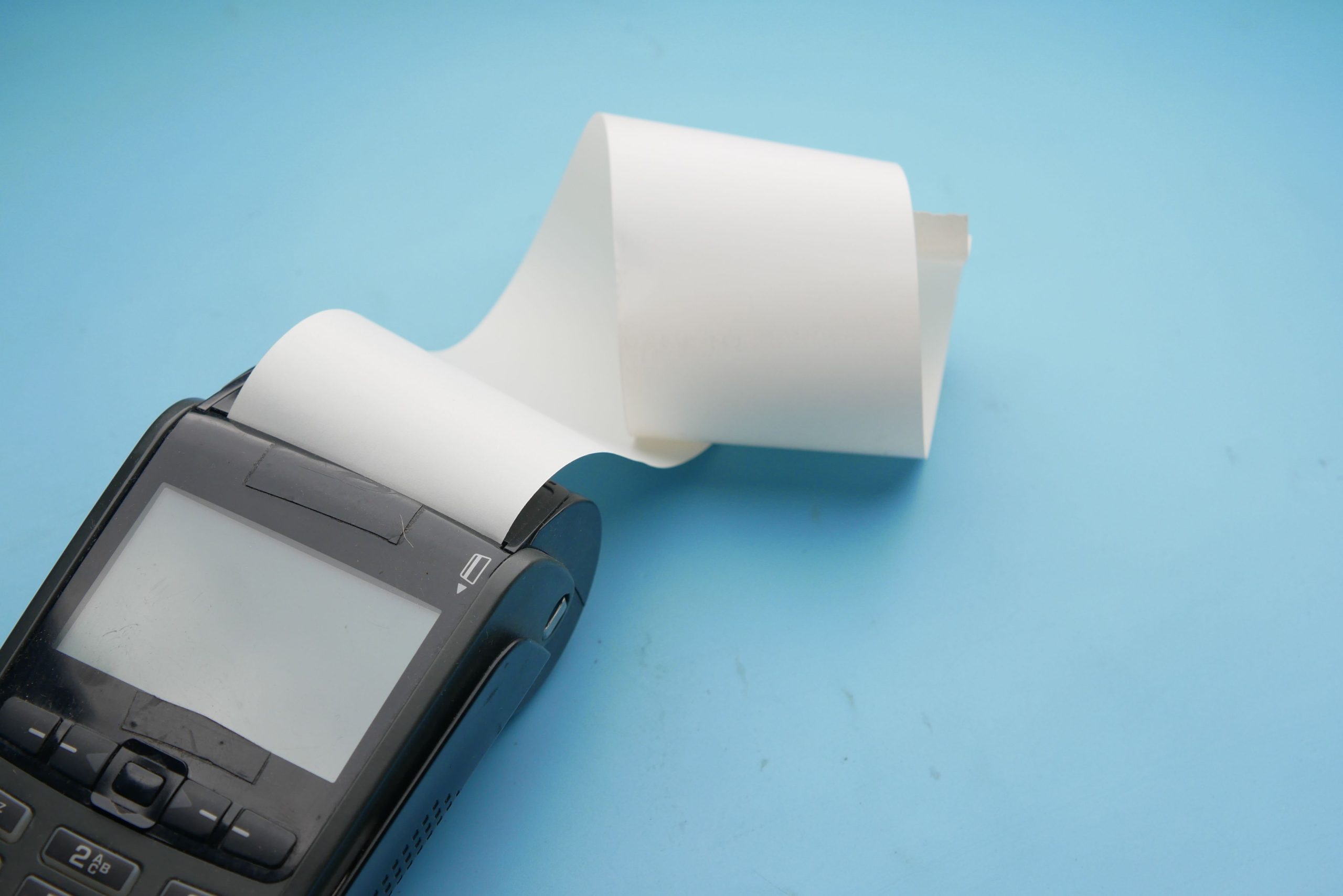 Imagem ilustrativa - rolo de papel térmico
